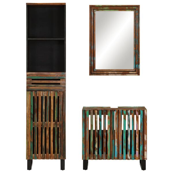 vidaXL Έ&pi;&iota;&pi;&lambda;&alpha; &Mu;&pi;ά&nu;&iota;&omicron;&upsilon; &Sigma;&epsilon;&tau; 3 &Tau;&epsilon;&mu;&alpha;&chi;ί&omega;&nu; &alpha;&pi;ό &Mu;&alpha;&sigma;ί&phi; &Xi;ύ&lambda;&omicron; &Alpha;&kappa;&alpha;&kappa;ί&alpha;&sigmaf;