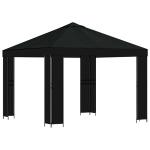 vidaXL &Kappa;&iota;ό&sigma;&kappa;&iota; 3 x 3 m &Mu;&alpha;ύ&rho;&omicron; &Pi;&omicron;&lambda;&upsilon;&epsilon;&sigma;&tau;έ&rho;&alpha;&sigmaf; &kappa;&alpha;&iota; &Chi;ά&lambda;&upsilon;&beta;&alpha;&sigmaf; 190 gsm