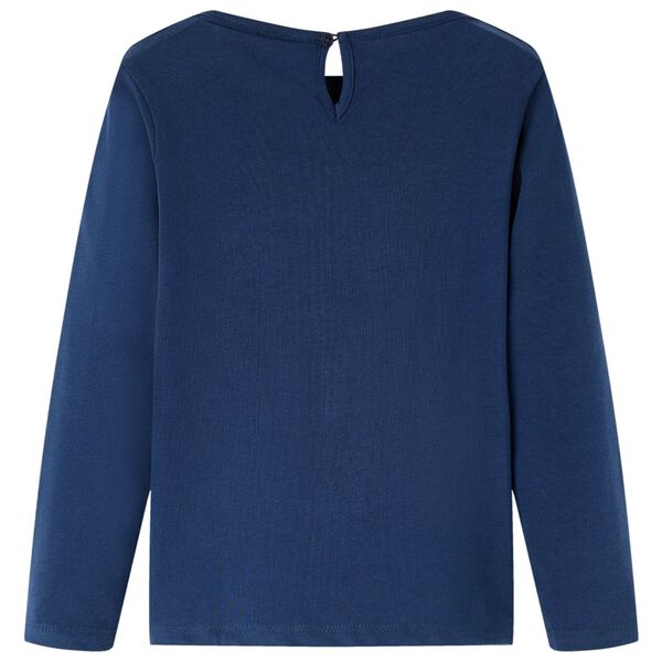 Μπλουζάκι Παιδικό Μακρυμάνικο Ναυτικό Μπλε 92