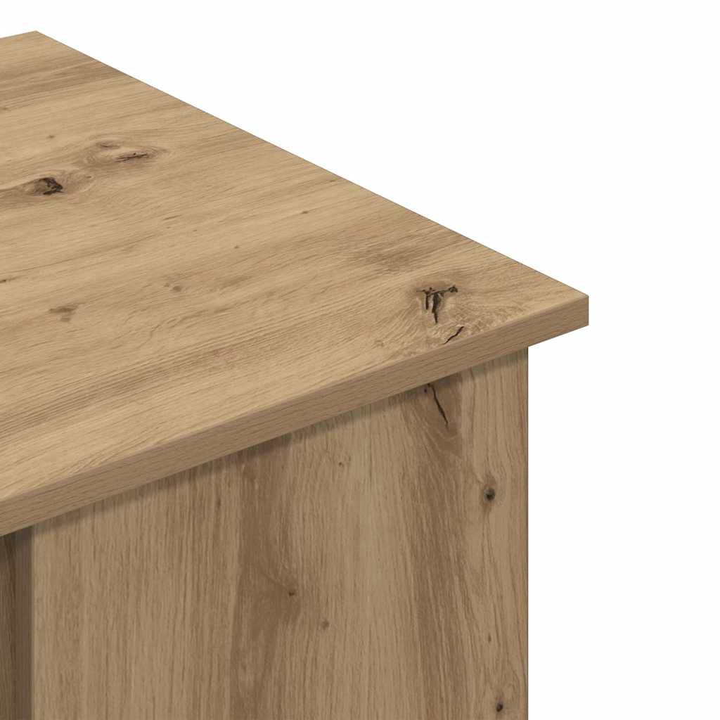 Γραφείο vidaXL Artisan Oak 100x55x75 cm Κατασκευασμένο ξύλο