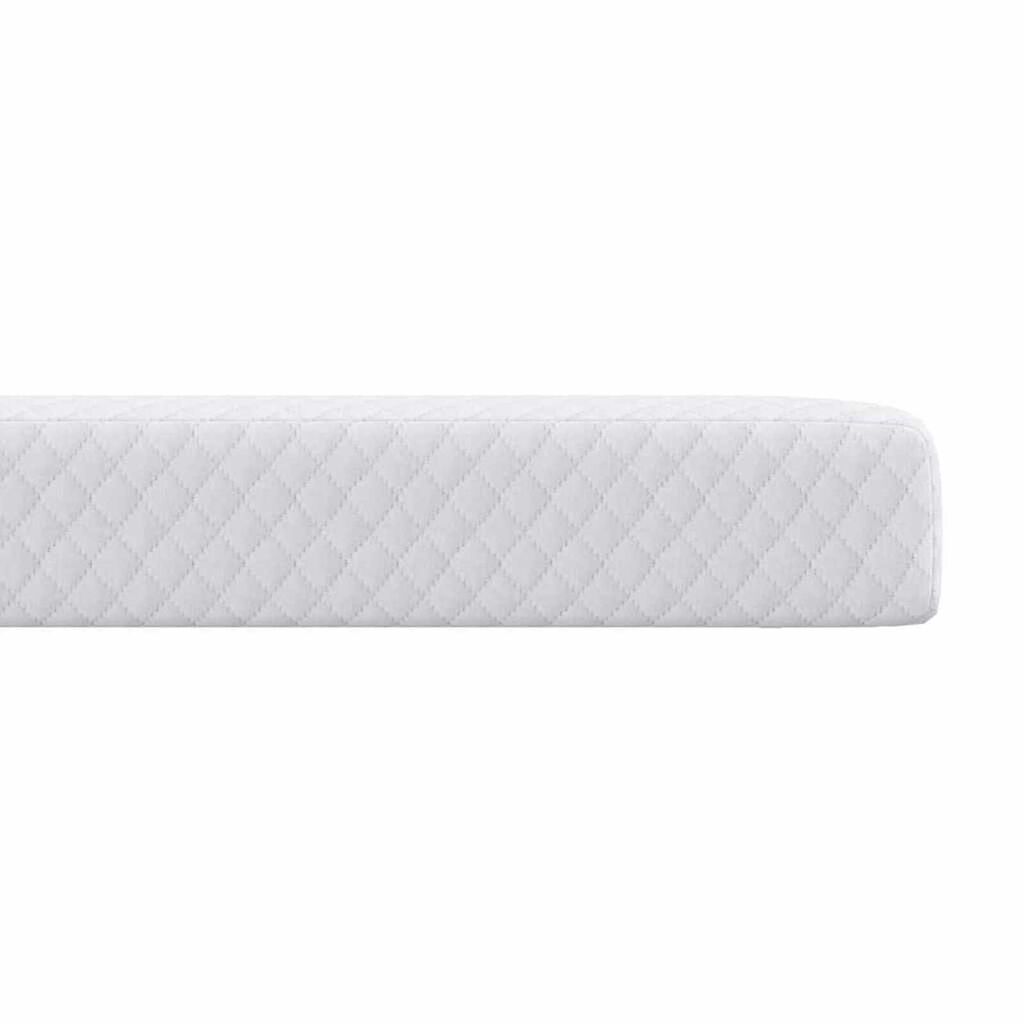 vidaXL Στρώματα Λευκό 70 x 200 cm 100% ύφασμα πολυεστέρα με τζακάρ