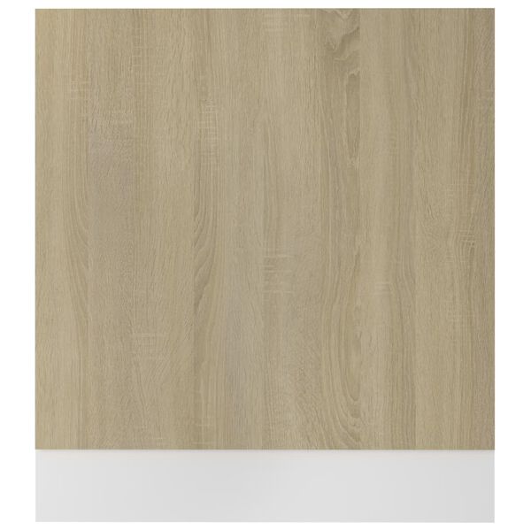 vidaXL Πρόσοψη Πλυντηρίου Πιάτων Lyon Sonoma Δρυς 59,5x3x67εκ.
