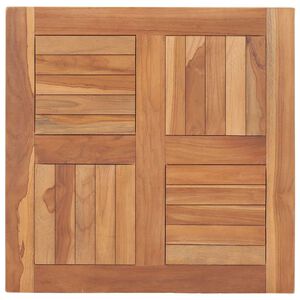 vidaXL &Epsilon;&pi;&iota;&phi;ά&nu;&epsilon;&iota;&alpha; &Tau;&rho;&alpha;&pi;&epsilon;&zeta;&iota;&omicron;ύ 60 x 60 x 2,5 &epsilon;&kappa;. &Mu;&alpha;&sigma;ί&phi; &Xi;ύ&lambda;&omicron; Teak