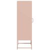vidaXL Highboard Ροζ 36x39x123 cm Ατσάλι ψυχρής έλασης