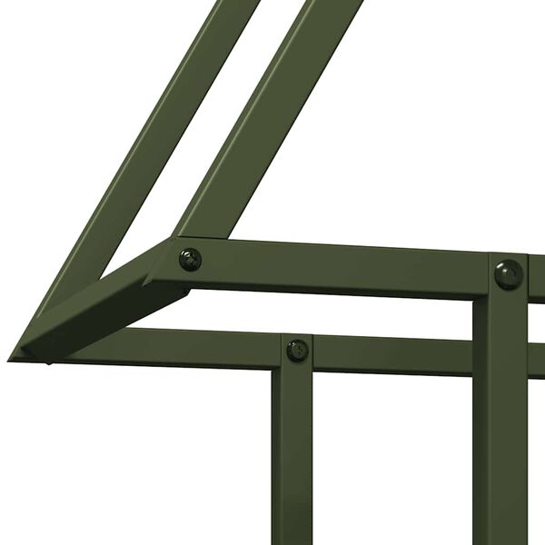 vidaXL Ράφι για καυσόξυλα 50x25x60 εκ. Ατσάλι ψυχρής έλασης