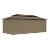vidaXL Κιόσκι με Κουρτίνες Taupe 600 x 298 x 270 εκ. 180 γρ./μ²