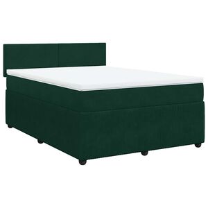 vidaXL &Kappa;&rho;&epsilon;&beta;ά&tau;&iota; Boxspring &mu;&epsilon; &Sigma;&tau;&rho;ώ&mu;&alpha; &Sigma;&kappa;&omicron;ύ&rho;&omicron; &Pi;&rho;ά&sigma;&iota;&nu;&omicron; 160x200&epsilon;&kappa;. &Beta;&epsilon;&lambda;&omicron;ύ&delta;&iota;&nu;&omicron;