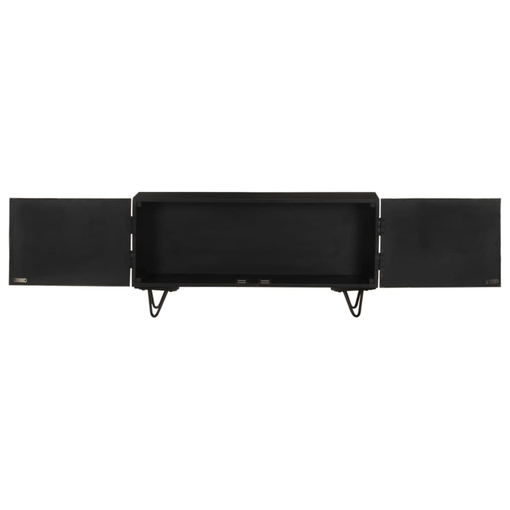 vidaXL Έπιπλο Τηλεόρασης 90 x 30 x 45 εκ. από Μασίφ Ξύλο Μάνγκο