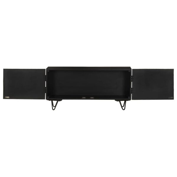 vidaXL Έπιπλο Τηλεόρασης 90 x 30 x 45 εκ. από Μασίφ Ξύλο Μάνγκο