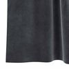 vidaXL Κουρτίνες με κουρτίνες 2 pcs Σκούρο Γκρι 140 x 140 cm Βελούδο