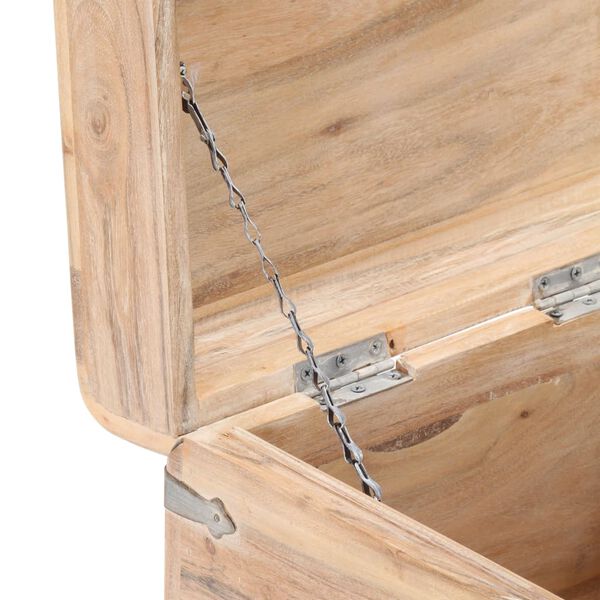 vidaXL Μπαούλο 40 x 40 x 40 εκ. από Μασίφ Ξύλο Ακακίας
