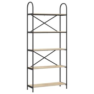 vidaXL &Rho;ά&phi;&iota; &Beta;&iota;&beta;&lambda;ί&omega;&nu; &Delta;&rho;ύ&sigmaf; Sonoma 80 x 30 x 183 &epsilon;&kappa; &Epsilon;&pi;&epsilon;&xi;&epsilon;&rho;&gamma;&alpha;&sigma;&mu;έ&nu;&omicron; &xi;ύ&lambda;&omicron;