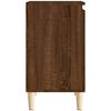 vidaXL Ντουλάπι Νιπτήρα Καφέ Δρυς 58x33x60 εκ. Επεξεργασμένο Ξύλο