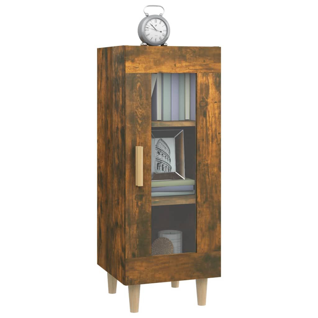 vidaXL Ντουλάπι Καπνιστή Δρυς 34,5 x 34 x 90 εκ. Επεξεργασμένο Ξύλο
