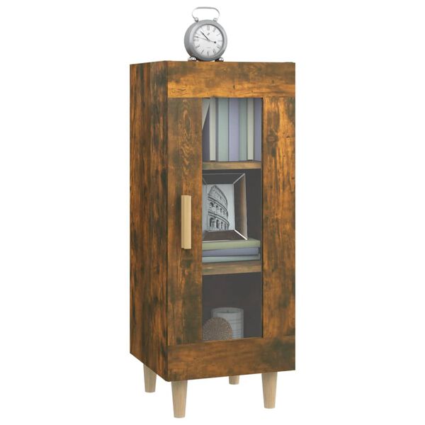 vidaXL Ντουλάπι Καπνιστή Δρυς 34,5 x 34 x 90 εκ. Επεξεργασμένο Ξύλο