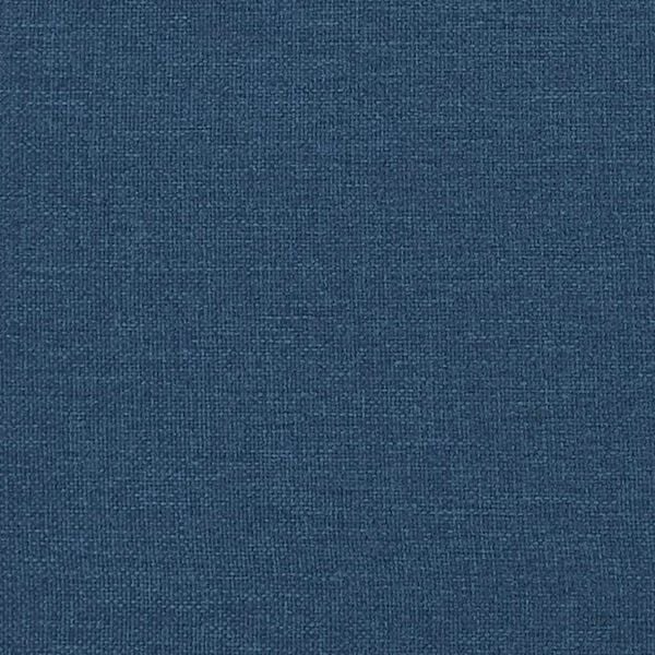 vidaXL Κρεβάτι Boxspring με Στρώμα Μπλε 140x200 εκ. Υφασμάτινο