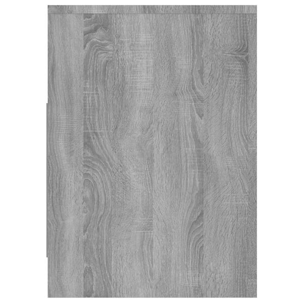 vidaXL Έπιπλο Τηλεόρασης Γκρι Sonoma 102x37,5x52,5 εκ. από Επεξ. Ξύλο
