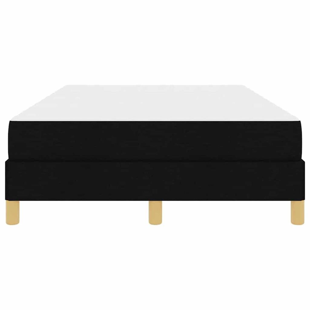 vidaXL Κρεβάτι με ελατήρια Μαύρο και Καφέ 120 x 200 cm