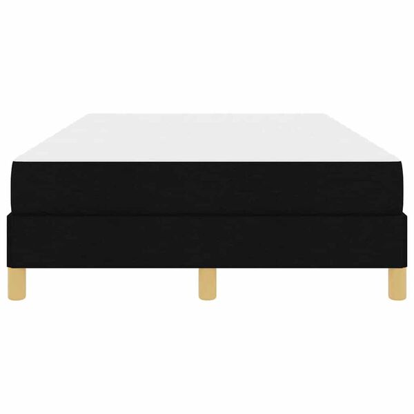 vidaXL Κρεβάτι με ελατήρια Μαύρο και Καφέ 120 x 200 cm
