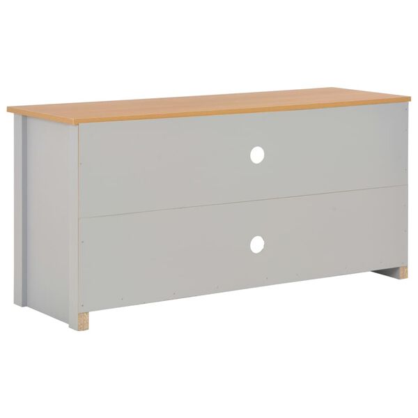 vidaXL Έπιπλο Τηλεόρασης Γκρι 120 x 39 x 58 εκ.