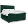 vidaXL &Kappa;&rho;&epsilon;&beta;ά&tau;&iota; Boxspring &mu;&epsilon; &Sigma;&tau;&rho;ώ&mu;&alpha; &Sigma;&kappa;&omicron;ύ&rho;&omicron; &Pi;&rho;ά&sigma;&iota;&nu;&omicron; 180x200&epsilon;&kappa;. &Beta;&epsilon;&lambda;&omicron;ύ&delta;&iota;&nu;&omicron;