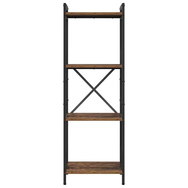 vidaXL Βιβλιοθήκη Παλαιό ξύλο 40 x 30 x 118 εκ Επεξεργασμένο ξύλο