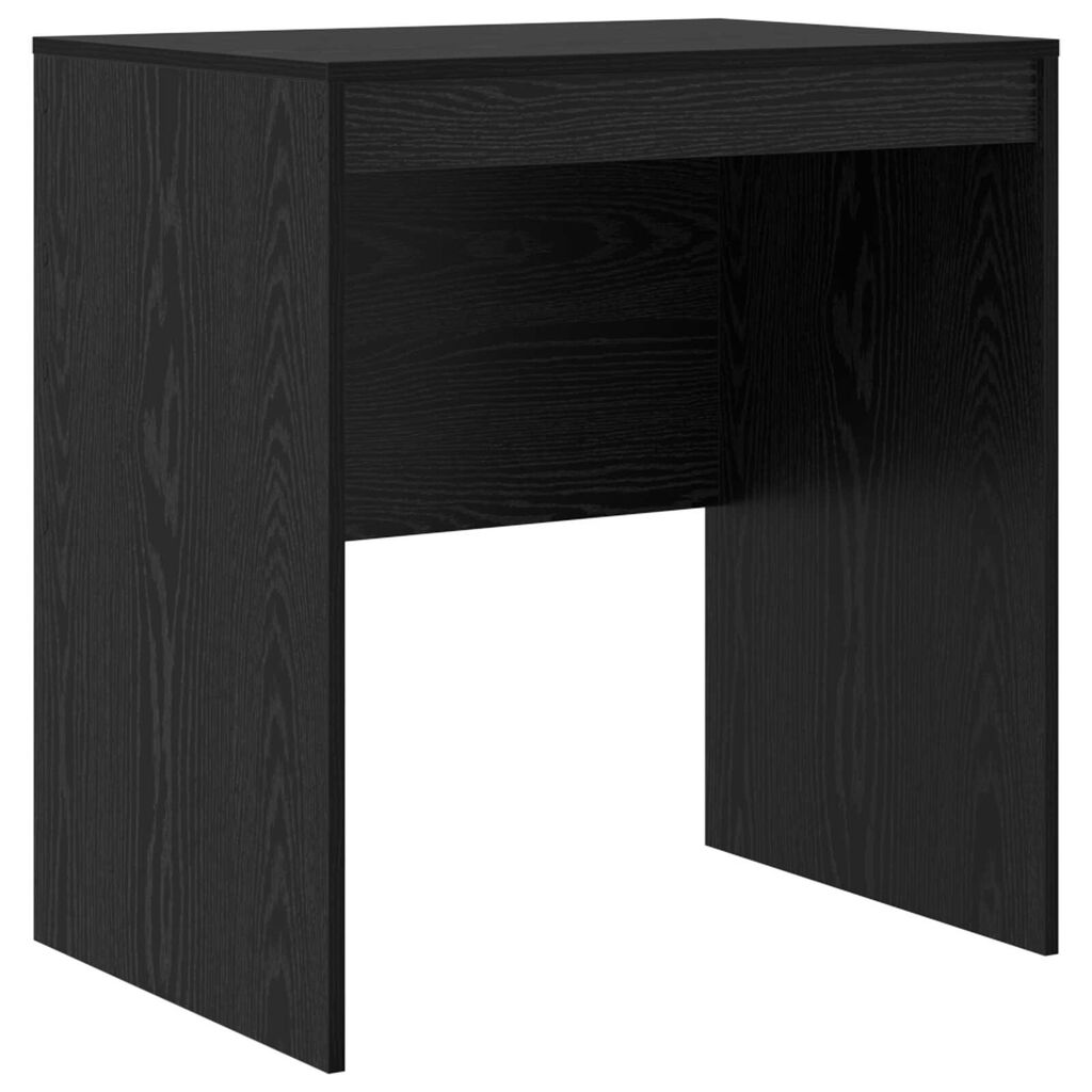 vidaXL Γραφείο με αποθηκευτικό χώρο 2 pcs Μαύρη δρυς 70 x 50 x 76 εκ.