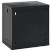 vidaXL Ντουλάπα δικτύου με αποθήκευση Μαύρο 53 x 45 x 60 εκ Ατσάλι