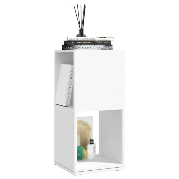 vidaXL Ντουλάπι Περιστρεφόμενο Λευκό 34,5x34,5x75,5 εκ. Επεξ. Ξύλο