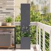 vidaXL Οθόνη Ιδιωτικότητας Κήπου Ανθρακί 32 x 140 εκ.