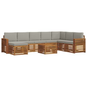 vidaXL &Sigma;&epsilon;&iota;&rho;ά &Kappa;&alpha;&nu;&alpha;&pi;έ &Epsilon;&xi;&omega;&tau;&epsilon;&rho;&iota;&kappa;&omicron;ύ 9 pcs &Phi;&upsilon;&sigma;&iota;&kappa;ό &kappa;&alpha;&iota; &Alpha;&nu;&omicron;&iota;&chi;&tau;ό &Gamma;&kappa;&rho;&iota;