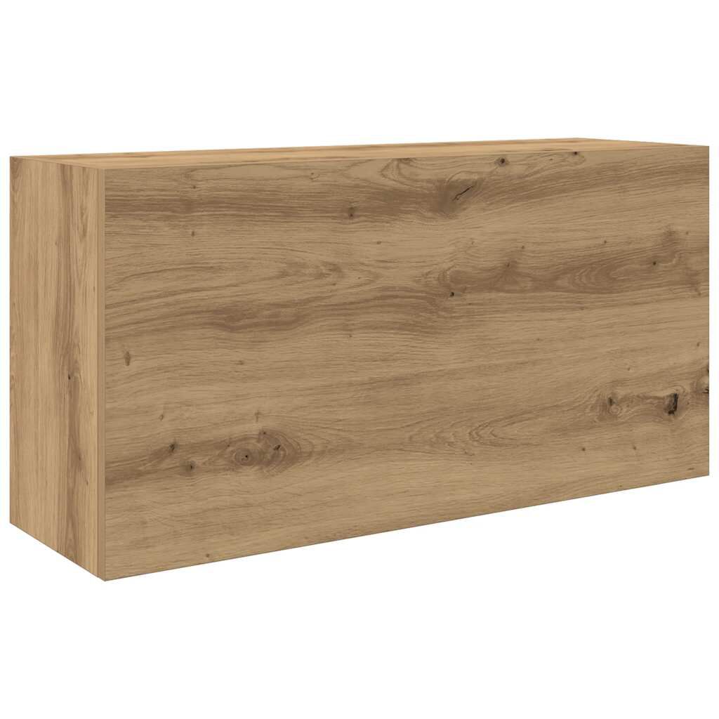 vidaXL Ντουλάπι τοίχου μπάνιου Artisan Oak Κατασκευασμένο ξύλο