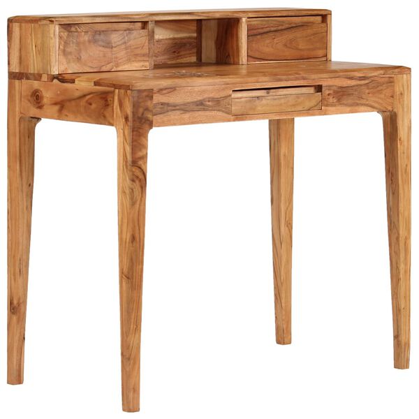 vidaXL Σεκρετέρ με Συρτάρια 88 x 50 x 90 εκ. από Μασίφ Ξύλο