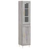 vidaXL &Mu;&pi;&omicron;&upsilon;&phi;έ&sigmaf; Sonoma &Gamma;&kappa;&rho;&iota; 34,5 x 34 x 180 &epsilon;&kappa;. &alpha;&pi;ό &Epsilon;&pi;&epsilon;&xi;&epsilon;&rho;&gamma;&alpha;&sigma;&mu;έ&nu;&omicron; &Xi;ύ&lambda;&omicron;
