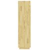 vidaXL Βιβλιοθήκη/Διαχωριστικό Χώρου 60x35x135 εκ. Μασίφ Ξύλο Πεύκου