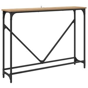 vidaXL &Tau;&rho;&alpha;&pi;έ&zeta;&iota; &kappa;&omicron;&nu;&sigma;ό&lambda;&alpha;&sigmaf; Artisan Oak 102 x 23 x 75 &epsilon;&kappa;