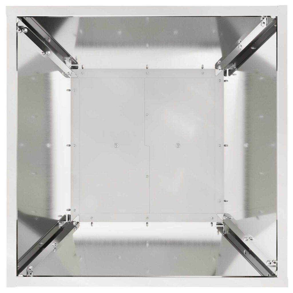 vidaXL Βάση Φυτών Γαλβανισμένο ατσάλι 40 x 40 x 101 εκ. Ανθεκτική