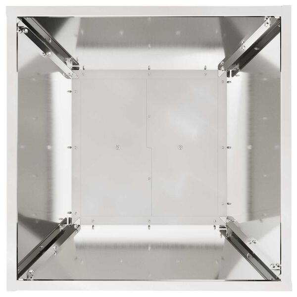 vidaXL Βάση Φυτών Γαλβανισμένο ατσάλι 40 x 40 x 101 εκ. Ανθεκτική