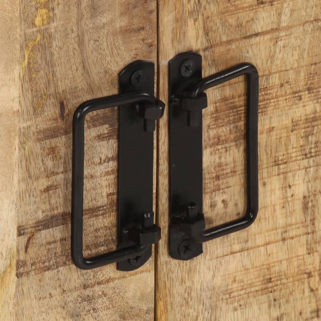 vidaXL Βοηθητικό Ντουλάπι 120 x 30 x 75 εκ. από Μασίφ Ξύλο Μάνγκο