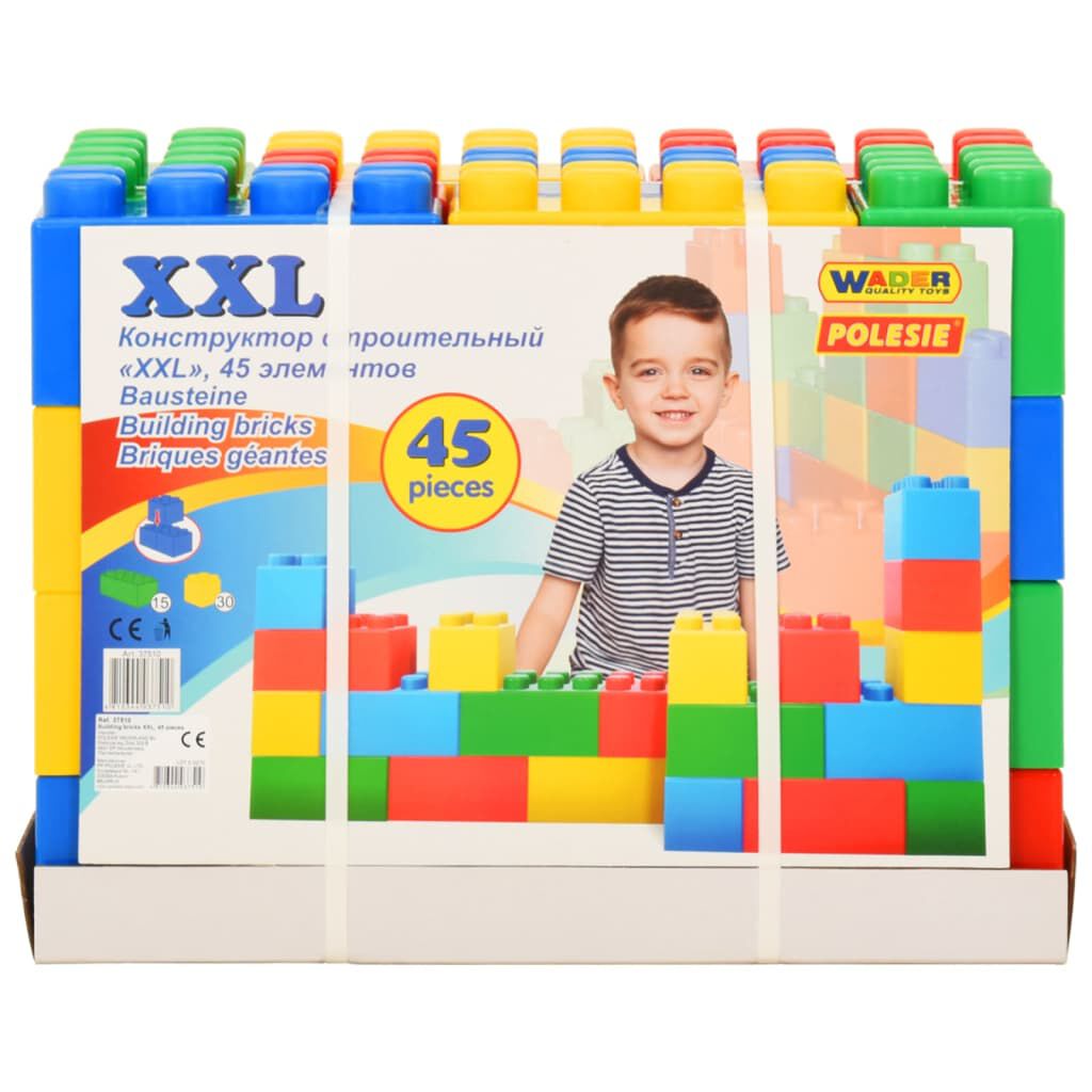 Polesie Wader Τουβλάκια XXL 45 Τεμαχίων