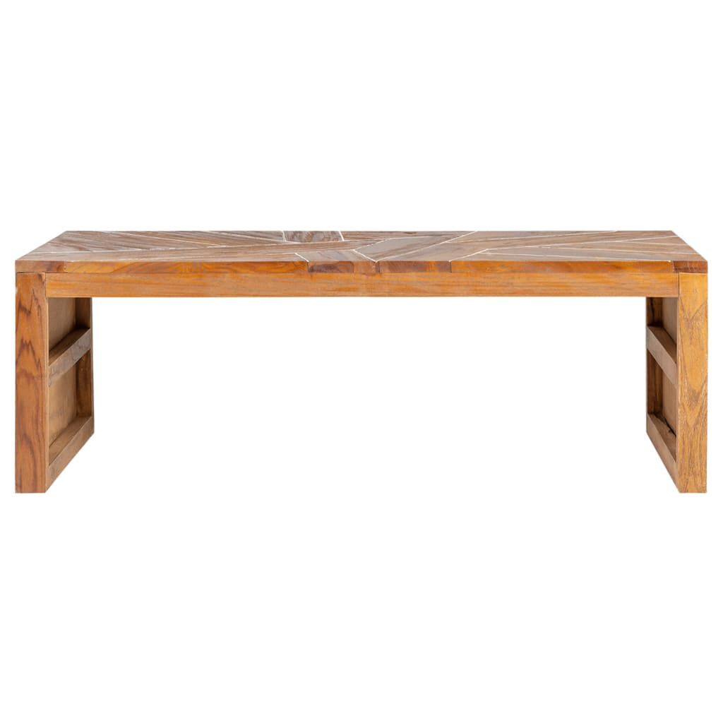 vidaXL Έπιπλο Τηλεόρασης 110 x 60 x 38 εκ. από Μασίφ Ξύλο Teak