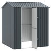 vidaXL Κλουβί Πουλιών με αποθήκευση Ανθρακί 215 x 210 x 247 εκ.