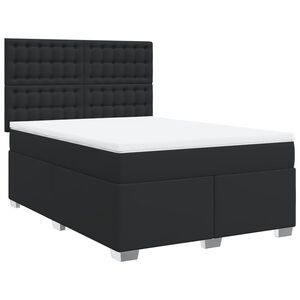 vidaXL &Kappa;&rho;&epsilon;&beta;ά&tau;&iota; Boxspring &mu;&epsilon; &Sigma;&tau;&rho;ώ&mu;&alpha; &Mu;&alpha;ύ&rho;&omicron; 160x200&epsilon;&kappa;.&alpha;&pi;ό &Sigma;&upsilon;&nu;&theta;&epsilon;&tau;&iota;&kappa;ό &Delta;έ&rho;&mu;&alpha;
