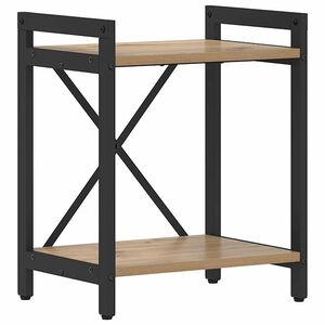 vidaXL &Rho;ά&phi;&iota; &Beta;&iota;&beta;&lambda;ί&omega;&nu; 40 x 30 x 50 cm &Epsilon;&pi;&epsilon;&xi;&epsilon;&rho;&gamma;&alpha;&sigma;&mu;έ&nu;&omicron; &Xi;ύ&lambda;&omicron; Artisan Oak