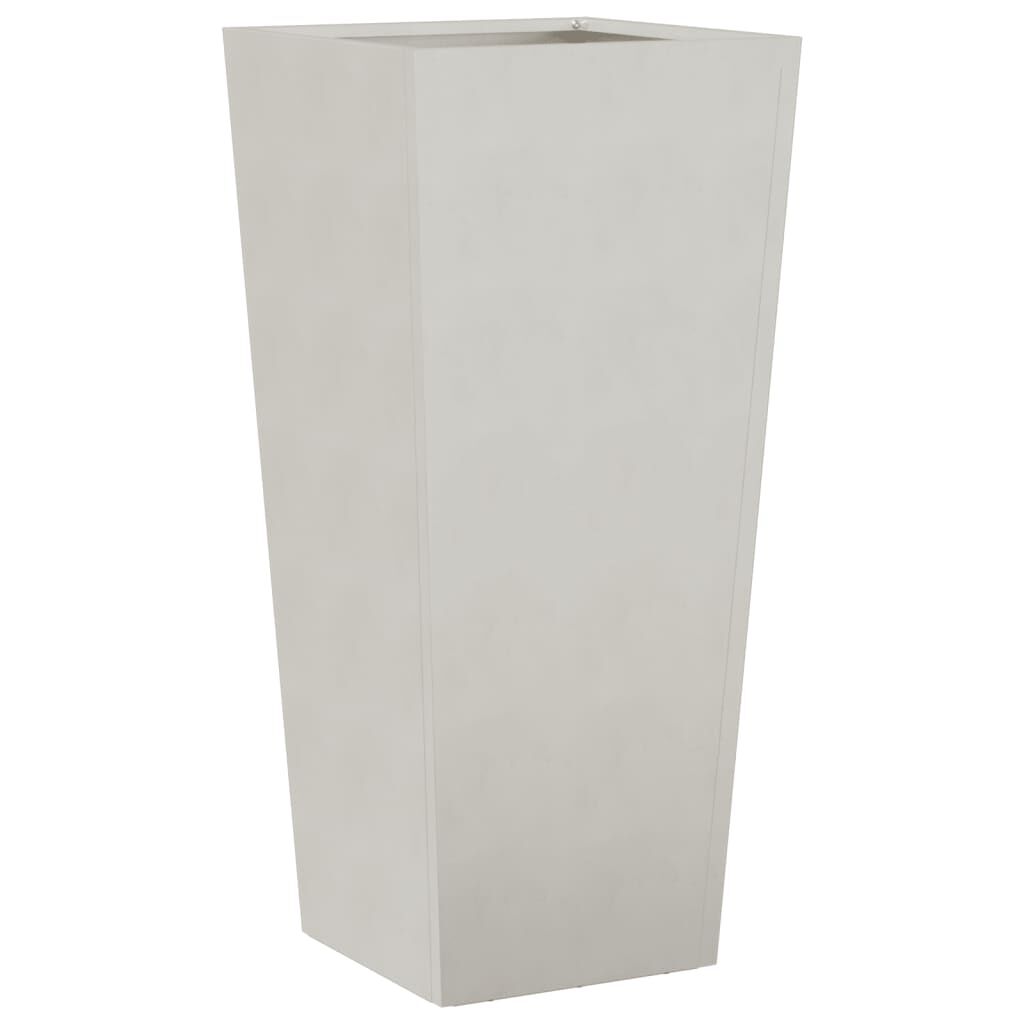 vidaXL Ζαρντινιέρες Κήπου 2 τεμ. 35x35x75 εκ. από Ανοξείδωτο Ατσάλι