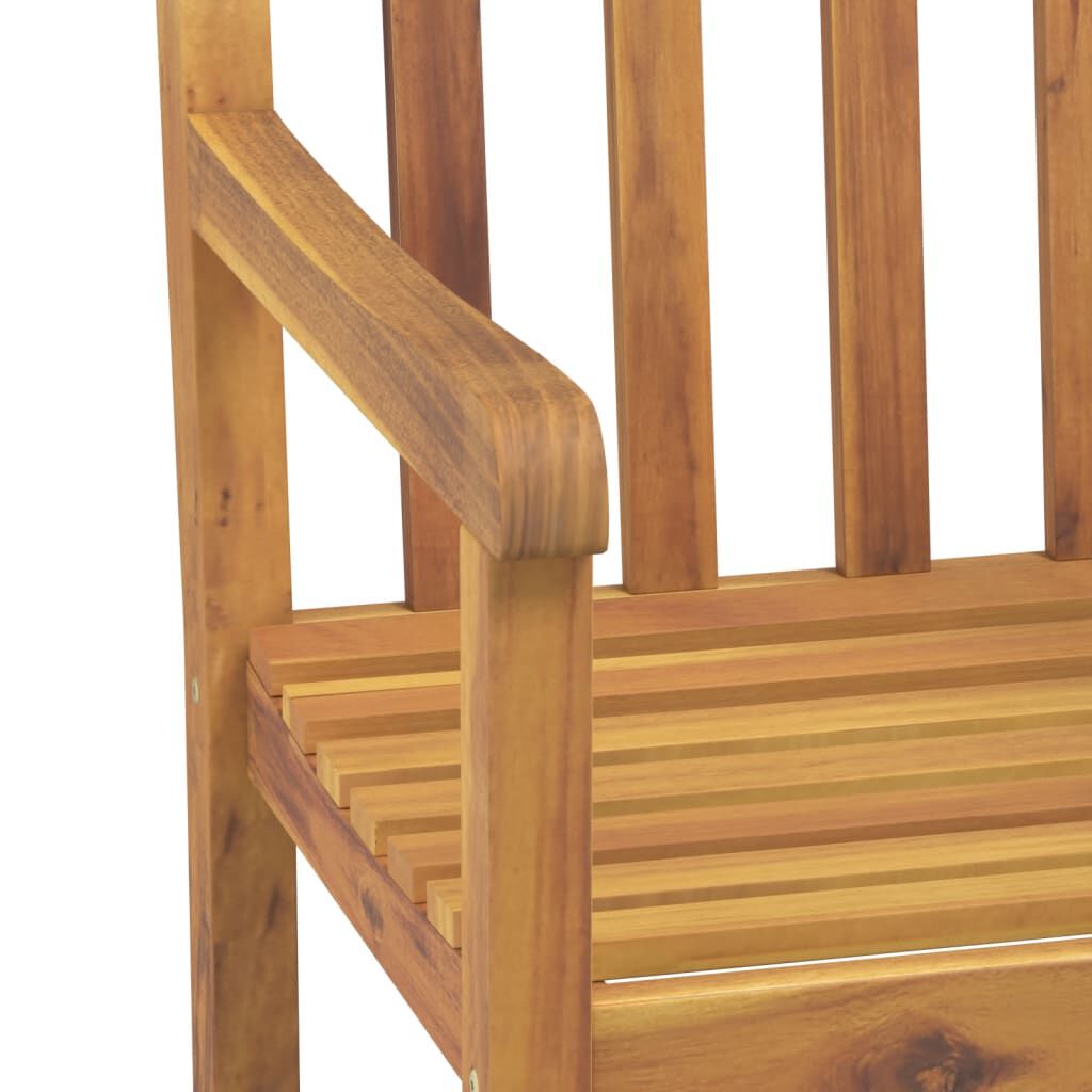 vidaXL Καρέκλες Κήπου 4 τεμ. 56 x 55,5 x 90 εκ. από Μασίφ Ξύλο Ακακίας