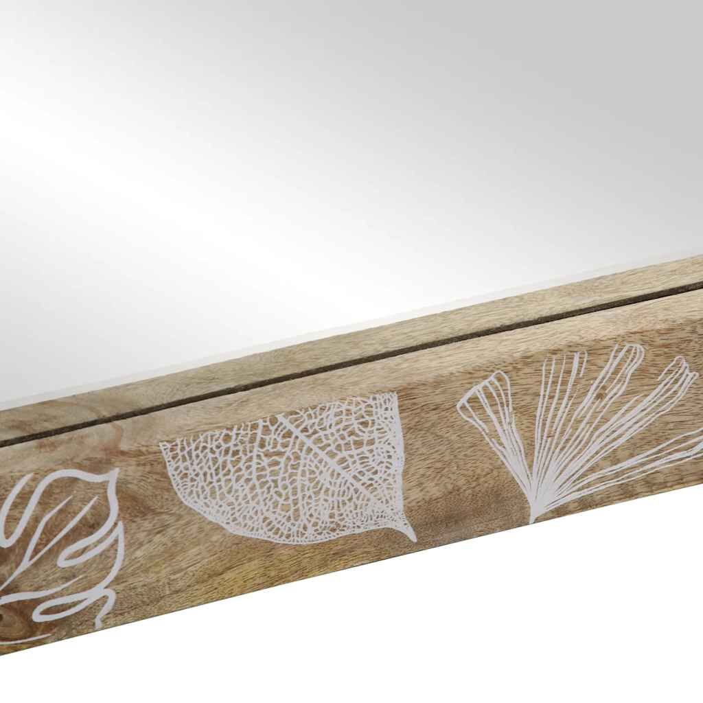 vidaXL Καθρέφτης μπάνιου 50x3x70 cm από μασίφ ξύλο Mango