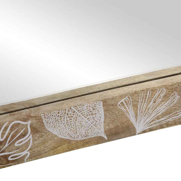 vidaXL Καθρέφτης μπάνιου 50x3x70 cm από μασίφ ξύλο Mango