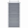vidaXL Ζαρντινιέρα Υπερυψωμένη Γκρι 160x40x77 εκ. Γαλβανισμ. Χάλυβας