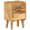 vidaXL Κομοδίνο 40 x 30 x 59,5 εκ. από Μασίφ Ξύλο Μάνγκο